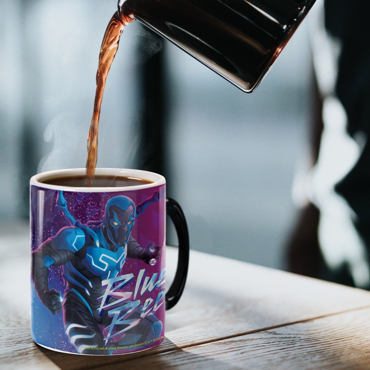 Blue Beetle (Tech Hero) 11 oz Morphing Mugs®  Heat- Sensitive Mug MMUG1554
